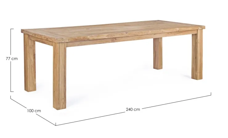 Tavoli>Bizzotto TAVOLO IN TEAK RICICLATO - BOUNTY