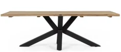 Tavoli>Bizzotto TAVOLO IN TEAK RICICLATO NERO PM02 - RAMSEY