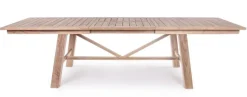 Tavoli>Bizzotto TAVOLO IN TEAK 220/300X100 - MARYLAND