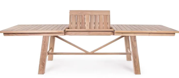 Tavoli>Bizzotto TAVOLO IN TEAK 220/300X100 - MARYLAND