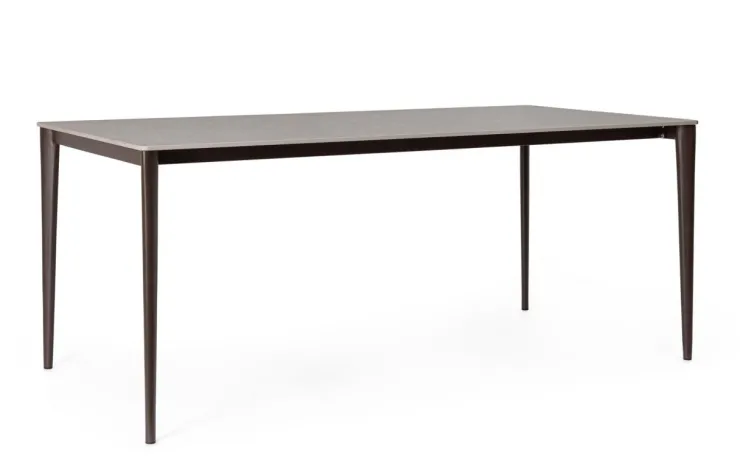 Tavoli>Bizzotto TAVOLO REIJA 180X90 RUST/GRIGIO CHIARO