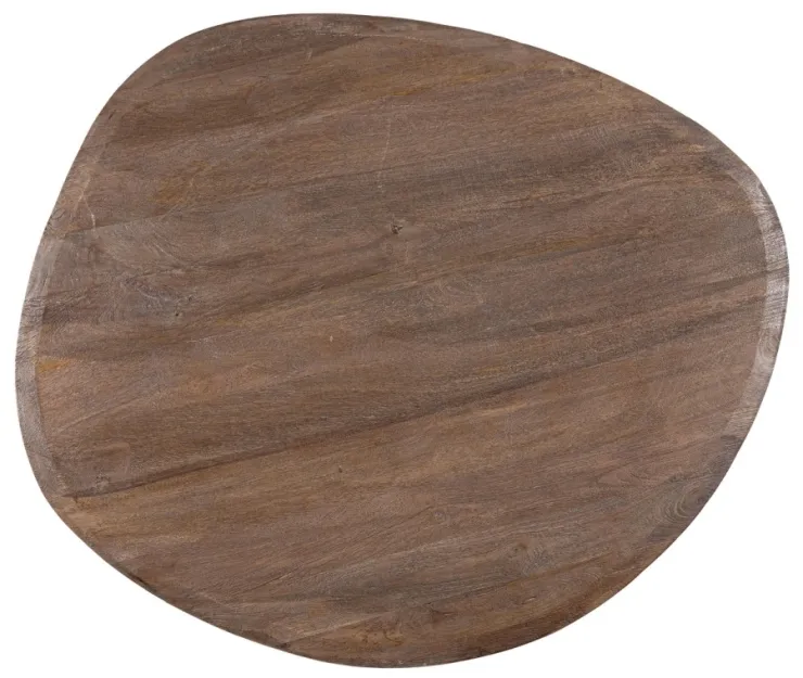 Tavoli>Bizzotto TAVOLO STANLEY TOP RUSTIC BROWN 140