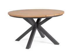 Tavoli>Bizzotto TAVOLO ZELMAR D130 ANTRACITE YK13