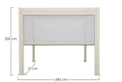 Pergole E Gazebo>Bizzotto TENDA RULLO PERGOLA OCEAN LATO 3.6M SETA