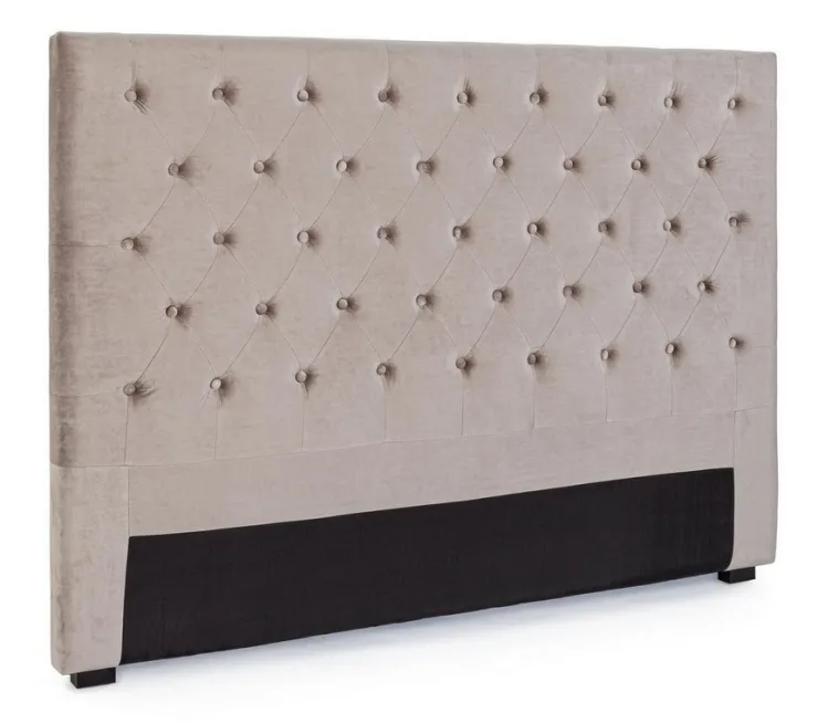 Letti>Bizzotto TESTIERA LETTO IN LEGNO GRIGIO CHIARO 160 - CASPAR