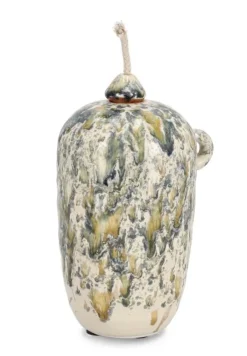 Oggettistica>Bizzotto VASO CON STOPPINO ESMA MEL VER BLU H18,5
