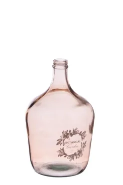 Vasi>Bizzotto VASO DAMIGIANA SCRAPPY VT ROSA H30