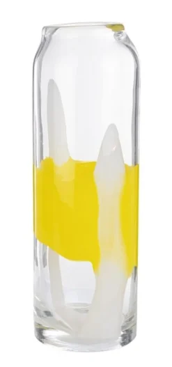 Vasi>Bizzotto VASO ERIDANUS VT GIALLO BIANCO H36