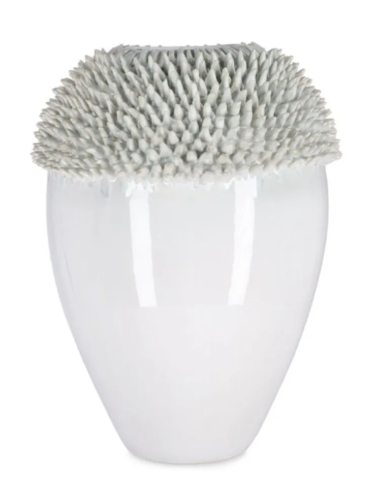 Vasi>Bizzotto VASO IKU BIANCO VERDE H47,5