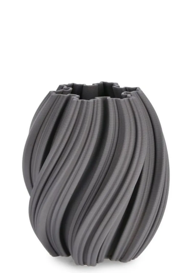 Vasi>Bizzotto VASO JOLEEN GRIGIO H21
