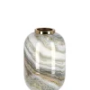 Coprivasi>Bizzotto VASO MARSHA TO BIANCO GRIGIO ORO H25