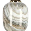 Coprivasi>Bizzotto VASO MARSHA TO BIANCO GRIGIO ORO H36