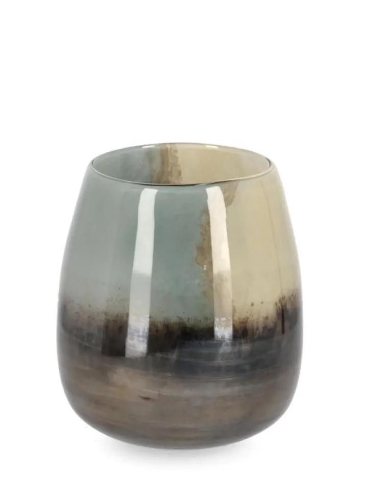 Vasi>Bizzotto VASO MERCURY BOMB VT MARRONE H18,6