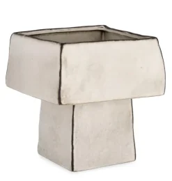 Vasi>Bizzotto VASO NIKOS QUADRATO ALTO BIANCO H24,5