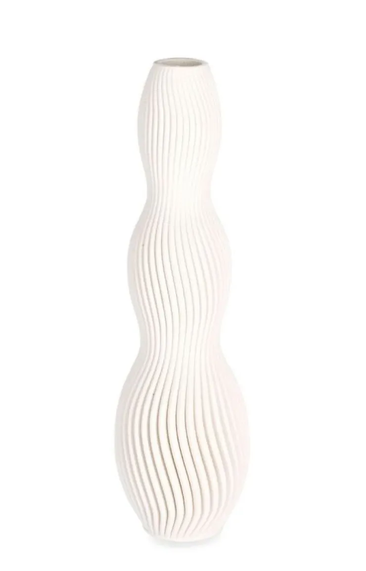 Vasi>Bizzotto VASO SVENNA BEIGE H32,5