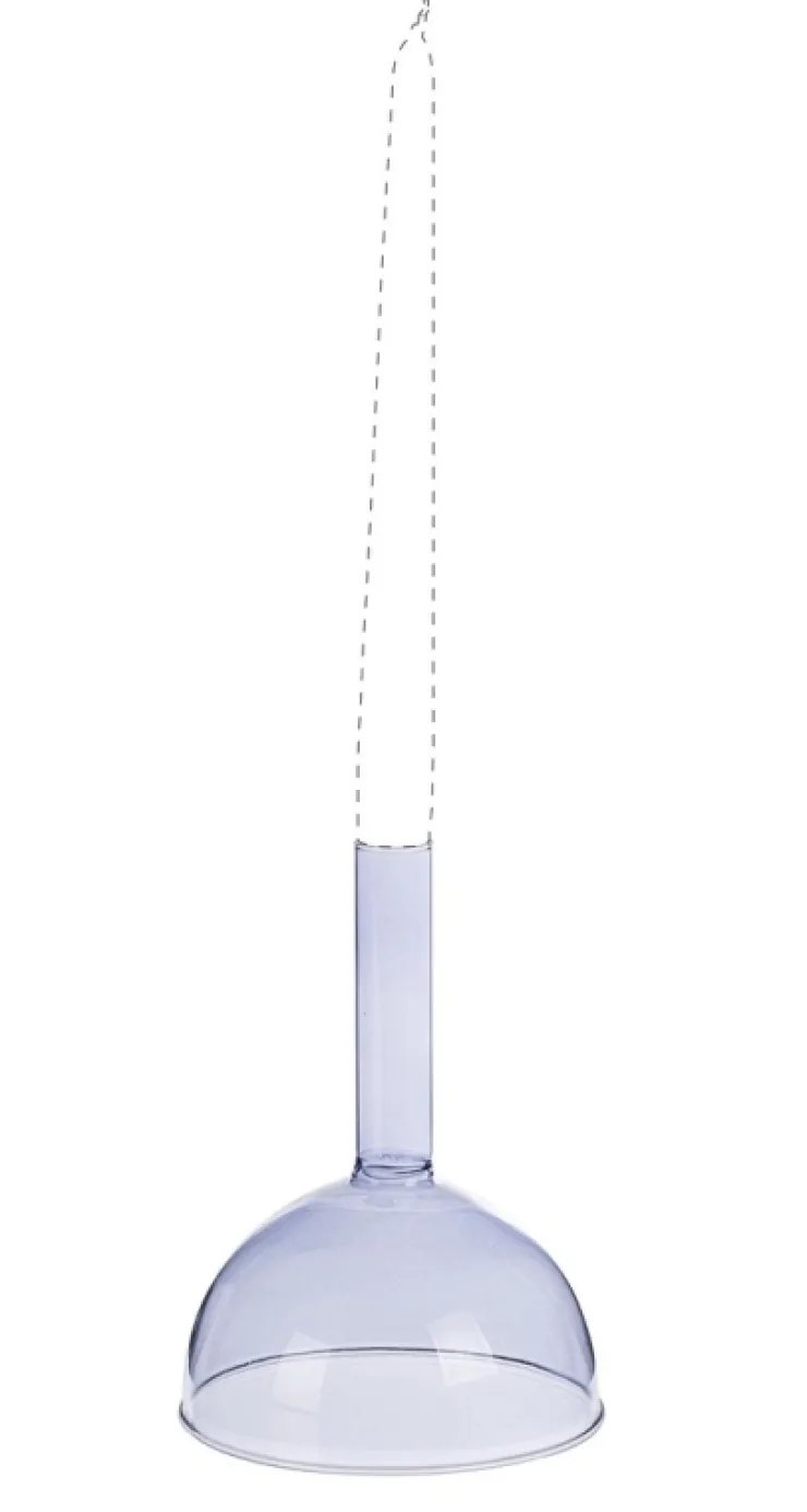 Vasi>Bizzotto VASO TEMPEL VT BLU ARANCIO H20,5