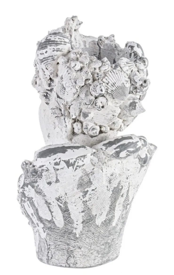 Vasi E Coprivasi>Bizzotto VASO TESTA DIVINITA' MAGNESIA H50