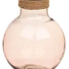 Vasi>Bizzotto VASO VT ROTANG ROSA ANTICO H34,5