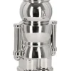 Vasi E Portacandele Natalizi>Bizzotto VASO WALKER SOLDATINO ARGENTO H28