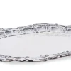 Vassoi E Centro Tavola>Bizzotto VASSOIO DEC HIKARI ANTIQUE WHITE 33x20,5
