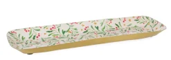 Decorazione Tavola>Bizzotto VASSOIO DECOR SYLVAN RETT AGRIFOGL 41X13