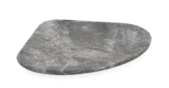 Coprivasi>Bizzotto VASSOIO DECORAT KANDY MARMO GRIGIO 30X26