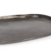 Coprivasi>Bizzotto VASSOIO DECORATIVO CHISEL ANTRACIT 30X28