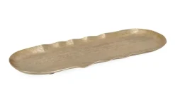 Coprivasi>Bizzotto VASSOIO DECORATIVO CLAMP ORO 40X13,5