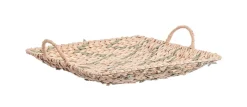 Ceste Decorative>Bizzotto VASSOIO HEAVING QU VERDE 34X34