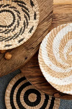 Ceste Decorative>Bizzotto VASSOIO ISLAS TO BIANCO ASS5 D40