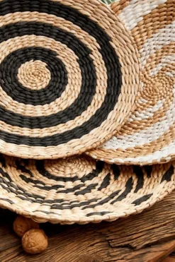 Ceste Decorative>Bizzotto VASSOIO ISLAS TO NERO ASS5 D40