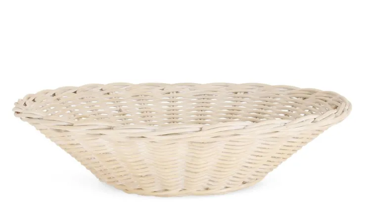 Ceste Decorative>Bizzotto VASSOIO RANDY TO SBIANCATO D60