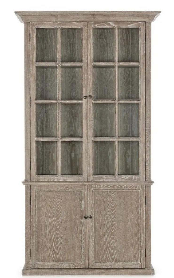 Vetrine>Bizzotto VETRINA IN LEGNO 4 ANTE - COLUMBIA