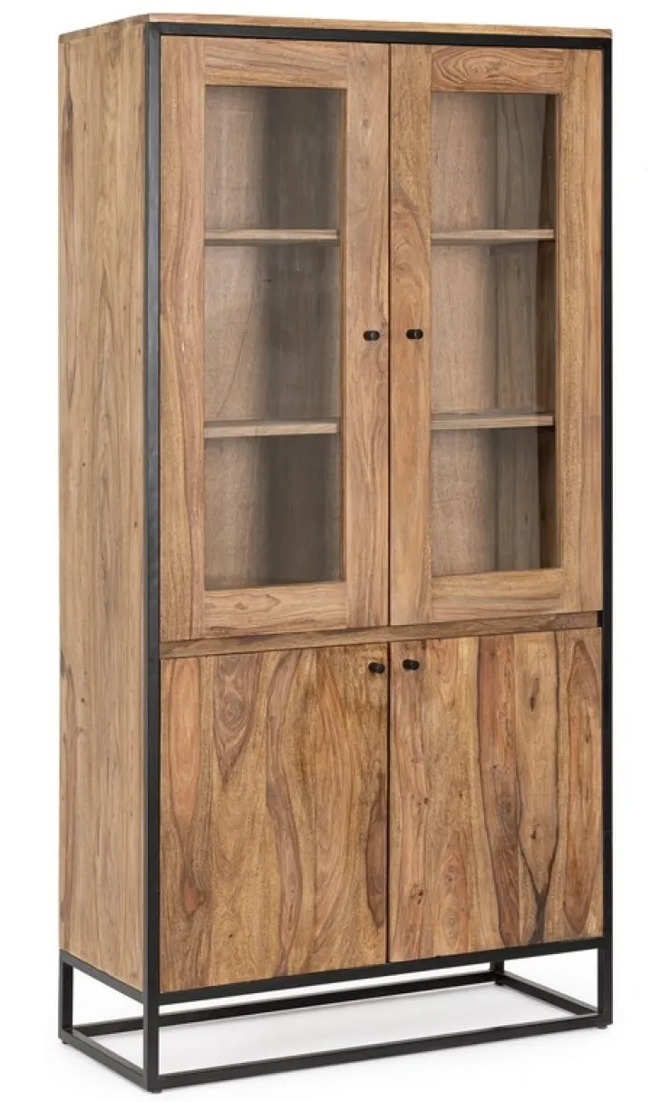 Vetrine>Bizzotto VETRINA IN LEGNO SHEESHAM - NARTAN