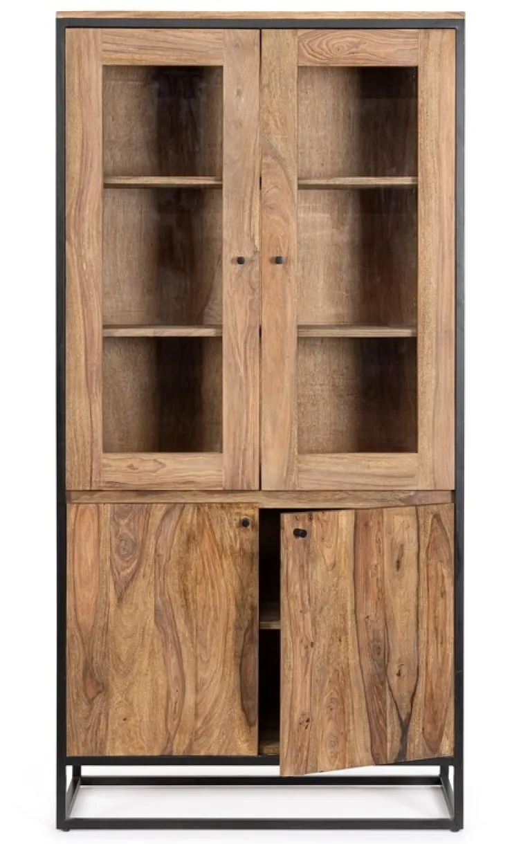 Vetrine>Bizzotto VETRINA IN LEGNO SHEESHAM - NARTAN
